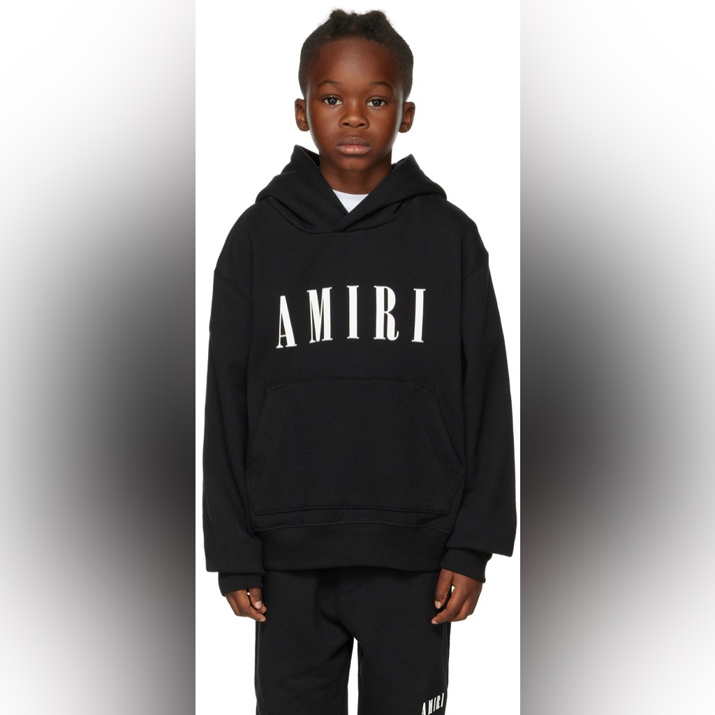 Amiri Black Kids Hoodie